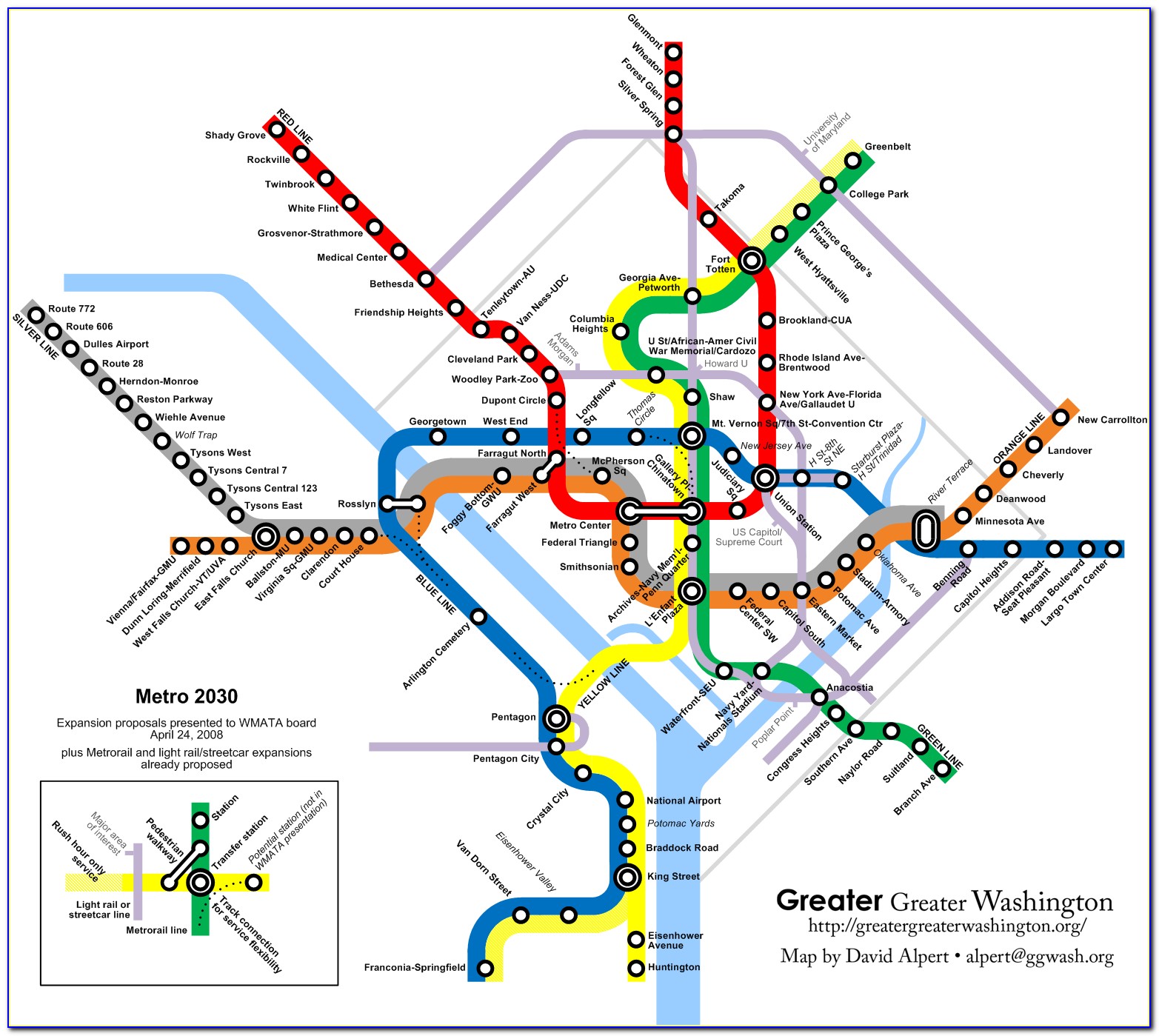 Wmata Rail Map Color