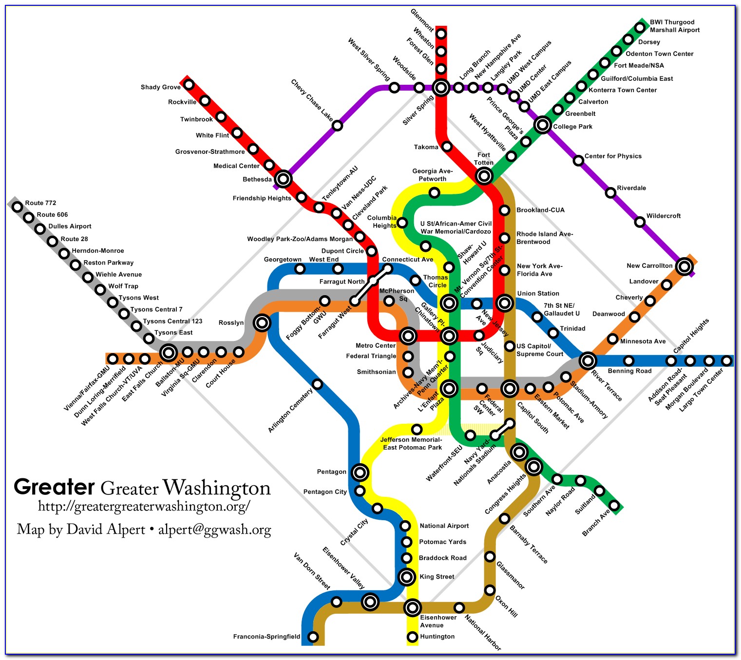 Wmata Rail Map Pdf