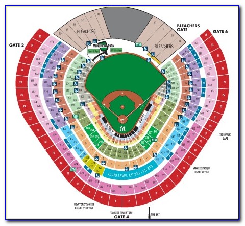 Yankee Stadium Seating Chart Pinstripe Bowl