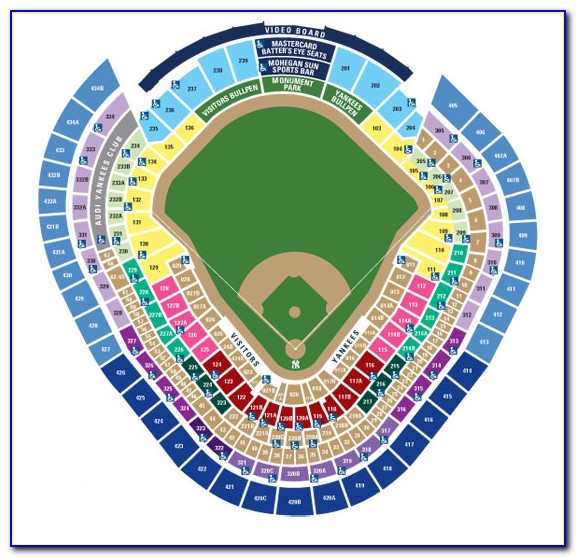 Yankee Stadium Seating Plan