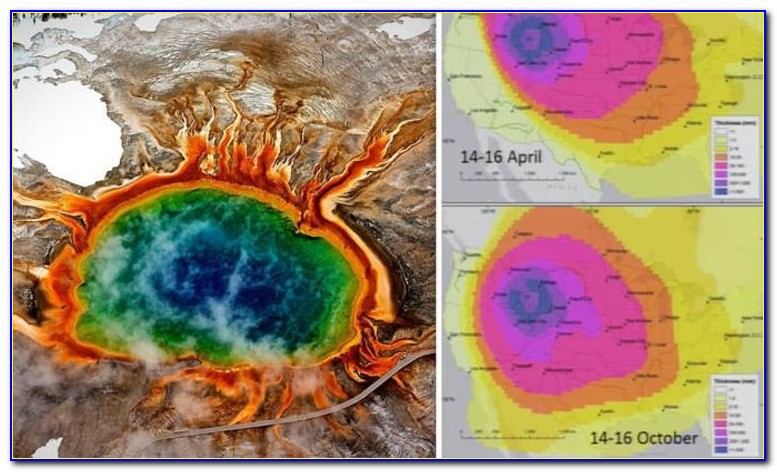 Yellowstone Supervolcano Impact Map