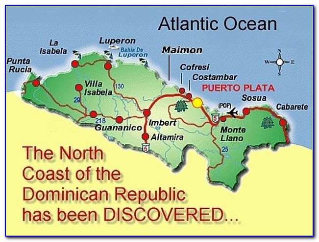 Amber Cove Dominican Republic Cruise Port Map