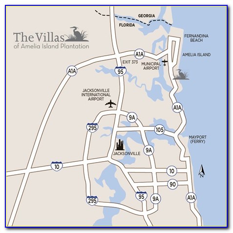 Amelia Island Plantation Villas Map