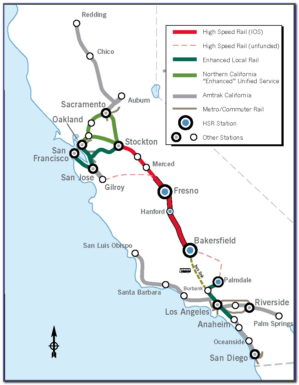 Amtrak Station Map Bay Area