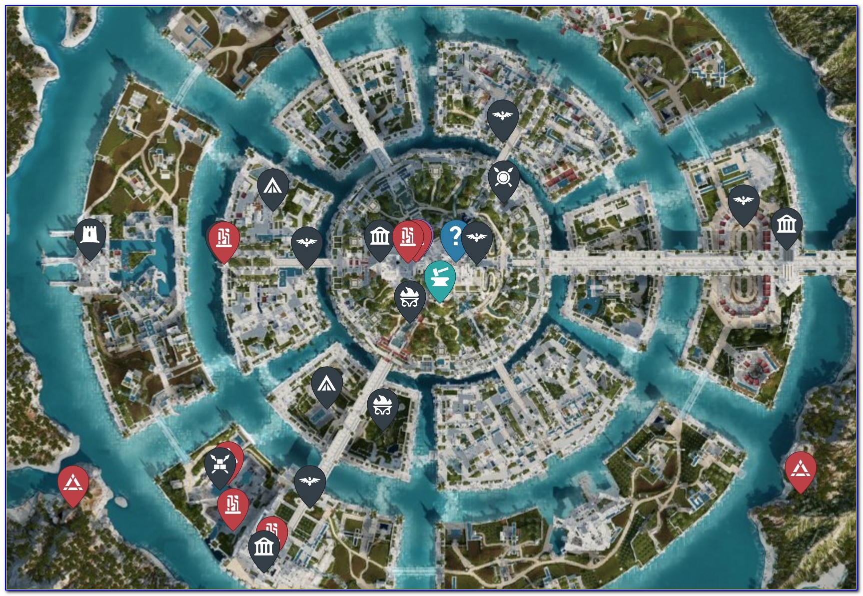 Assassin's Creed Odyssey Interactive Map