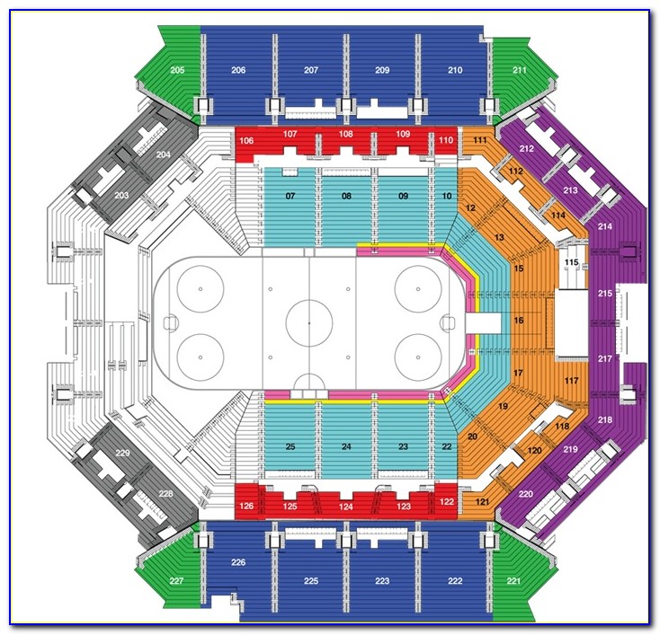 Barclays Center Nets Seating Map