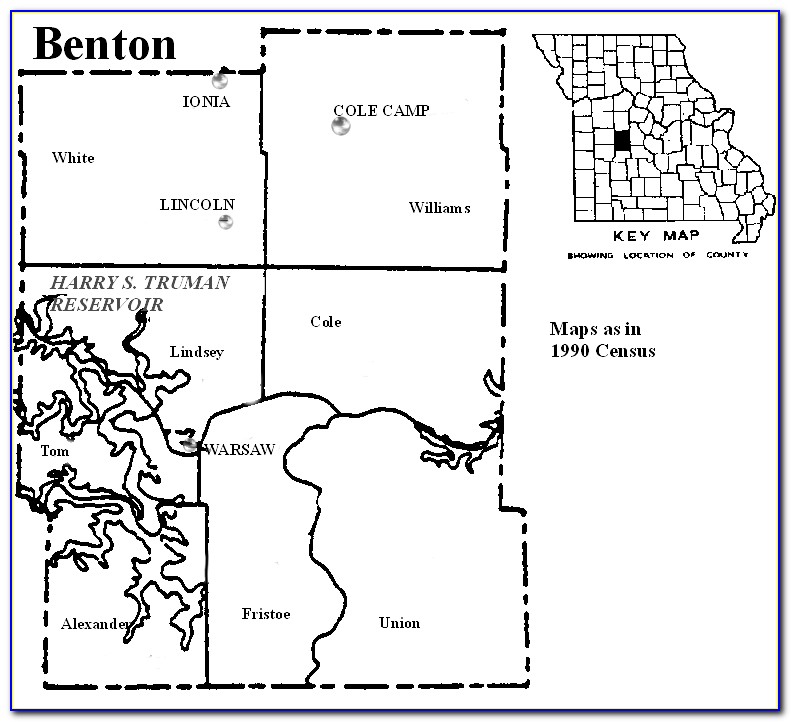 Benton County Lot Map