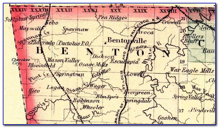 Benton County Plat Map Mn