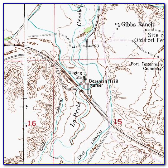 Bozeman Trail System Map