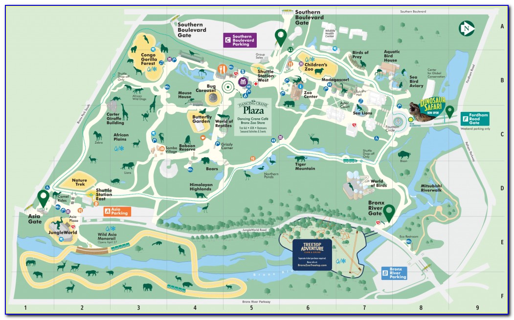 Brevard Zoo Map 2020