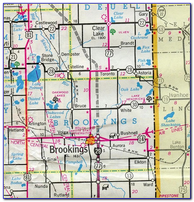 Brookings Sd City Limits Map