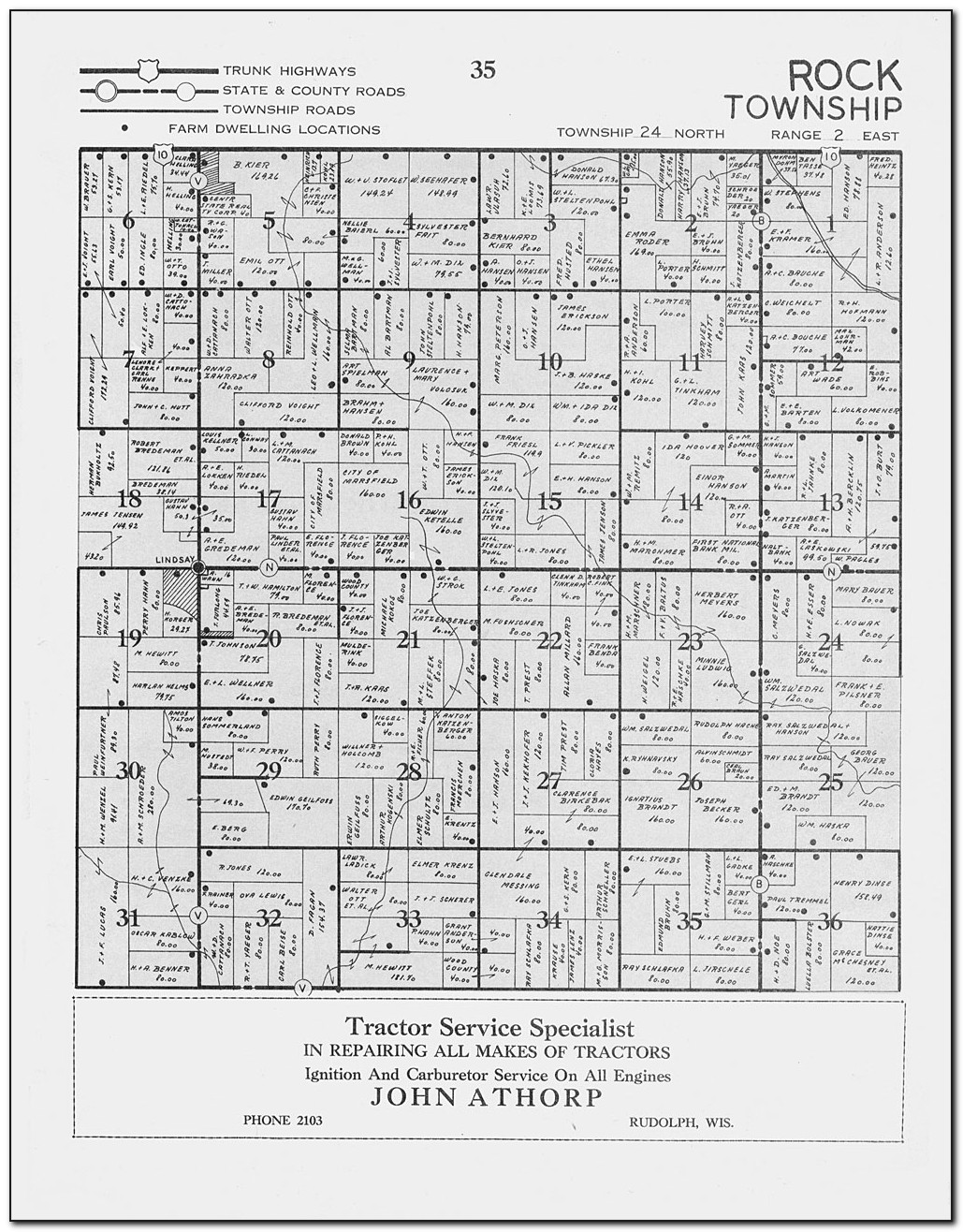 Brown County Wisconsin Plat Maps