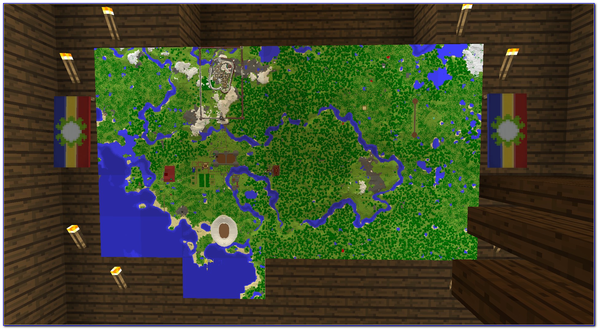 Can You Mark Locations On A Map In Minecraft