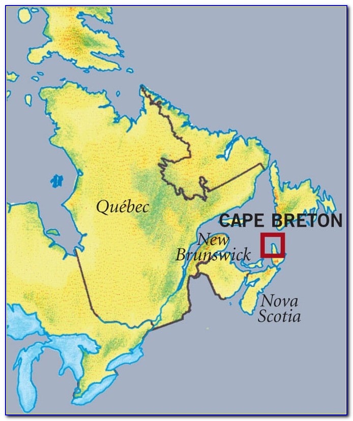 Cape Breton Island Google Maps