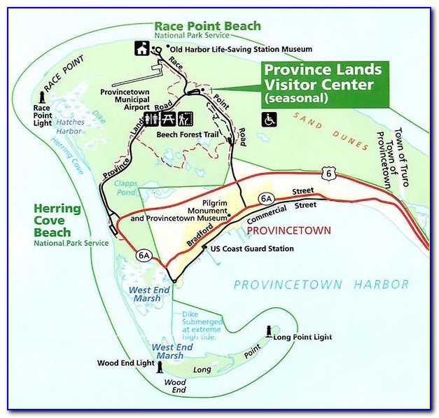 Cape Cod National Seashore Orv Map