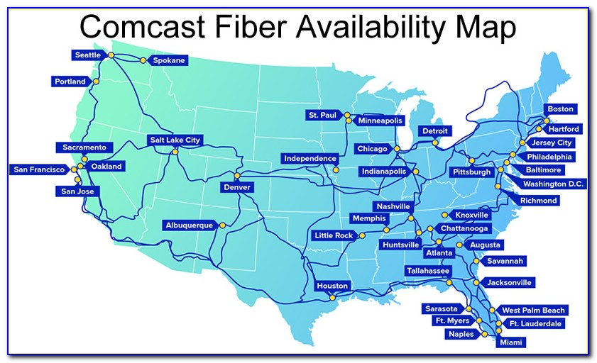 Comcast Fiber Map Houston