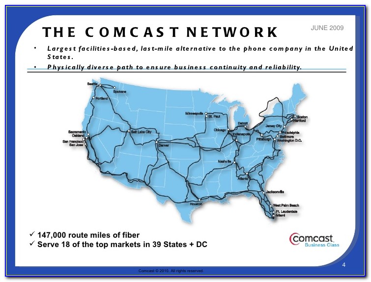 Comcast Fiber Outage Map