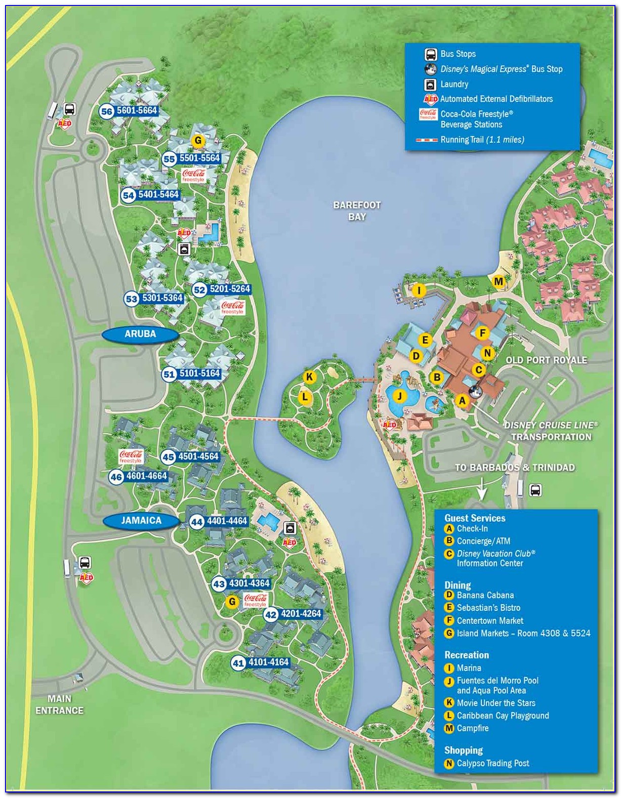 Disney Riviera Resort Room Number Map