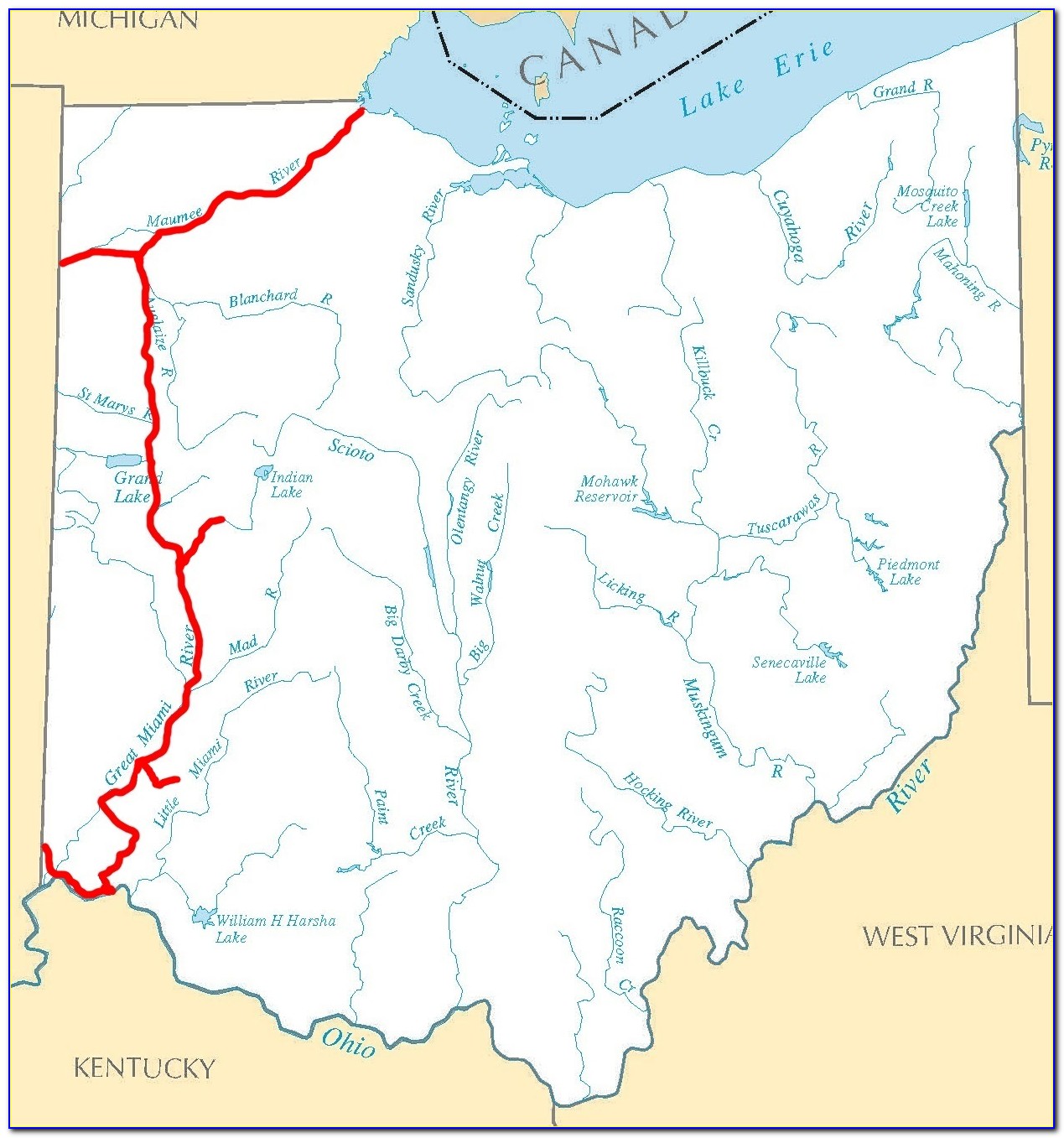 Erie Canal Camillus Trail Map