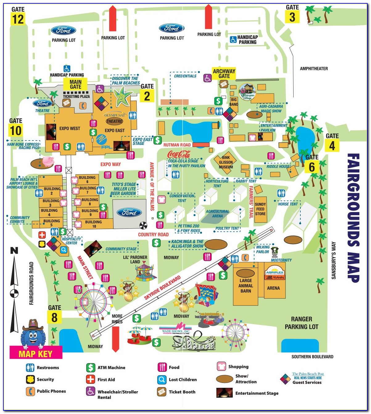 Fl State Fairgrounds Map