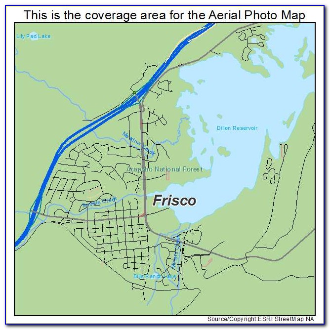Frisco Colorado Map