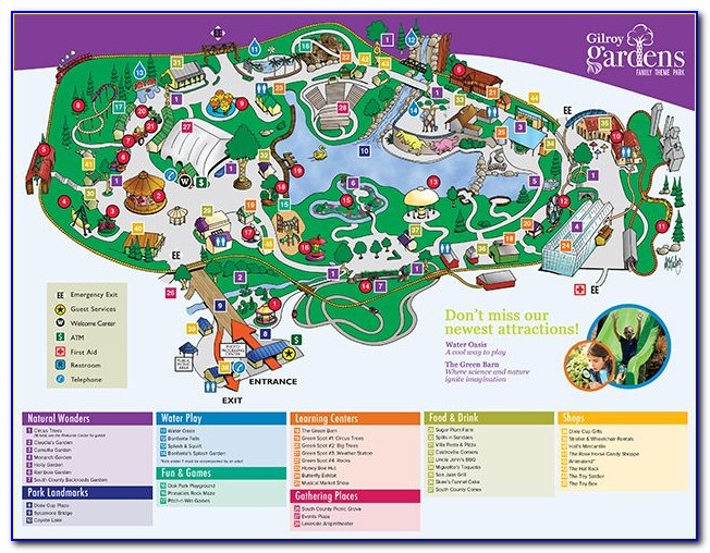 Gilroy Gardens Map Pdf