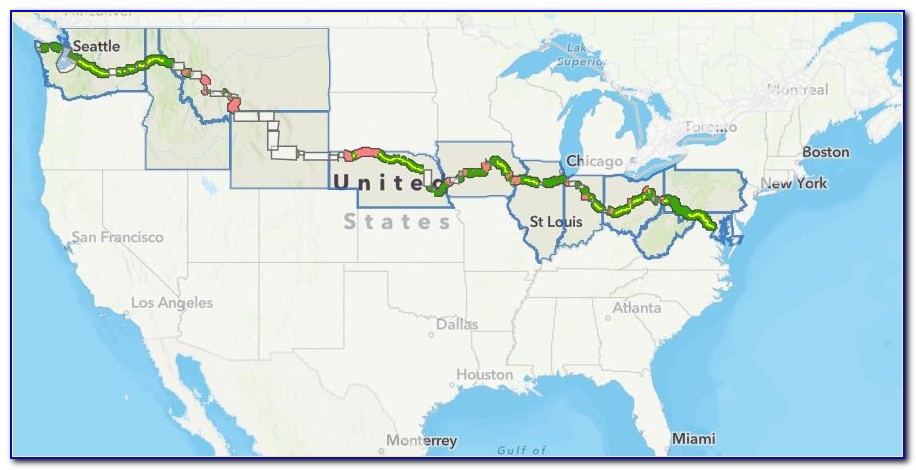 Great Western Cattle Trail Map