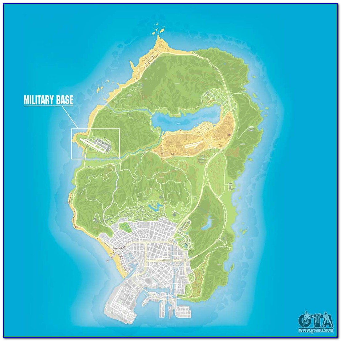 Gta 5 Military Base Location On Map Ps3
