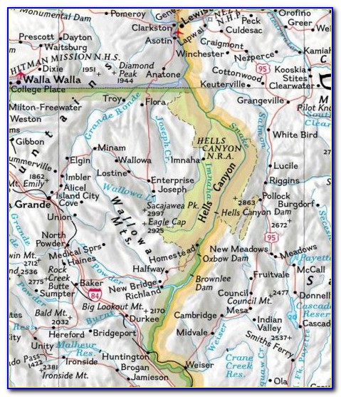 Hells Canyon Directions