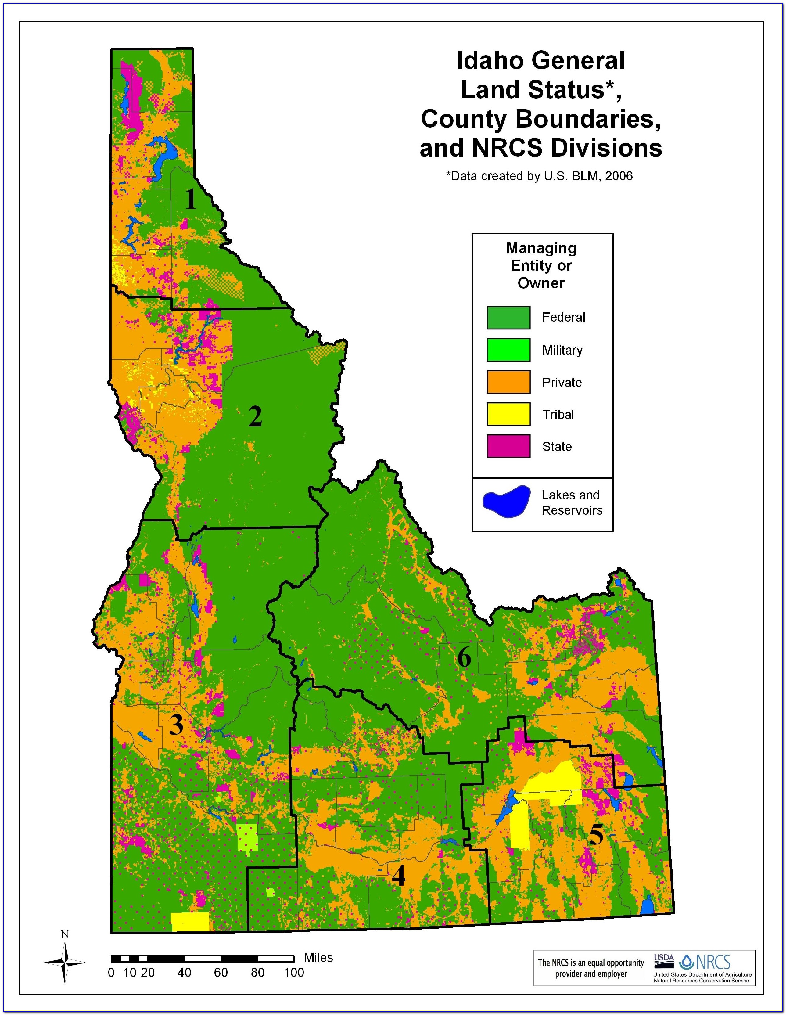 Idaho Blm District Map