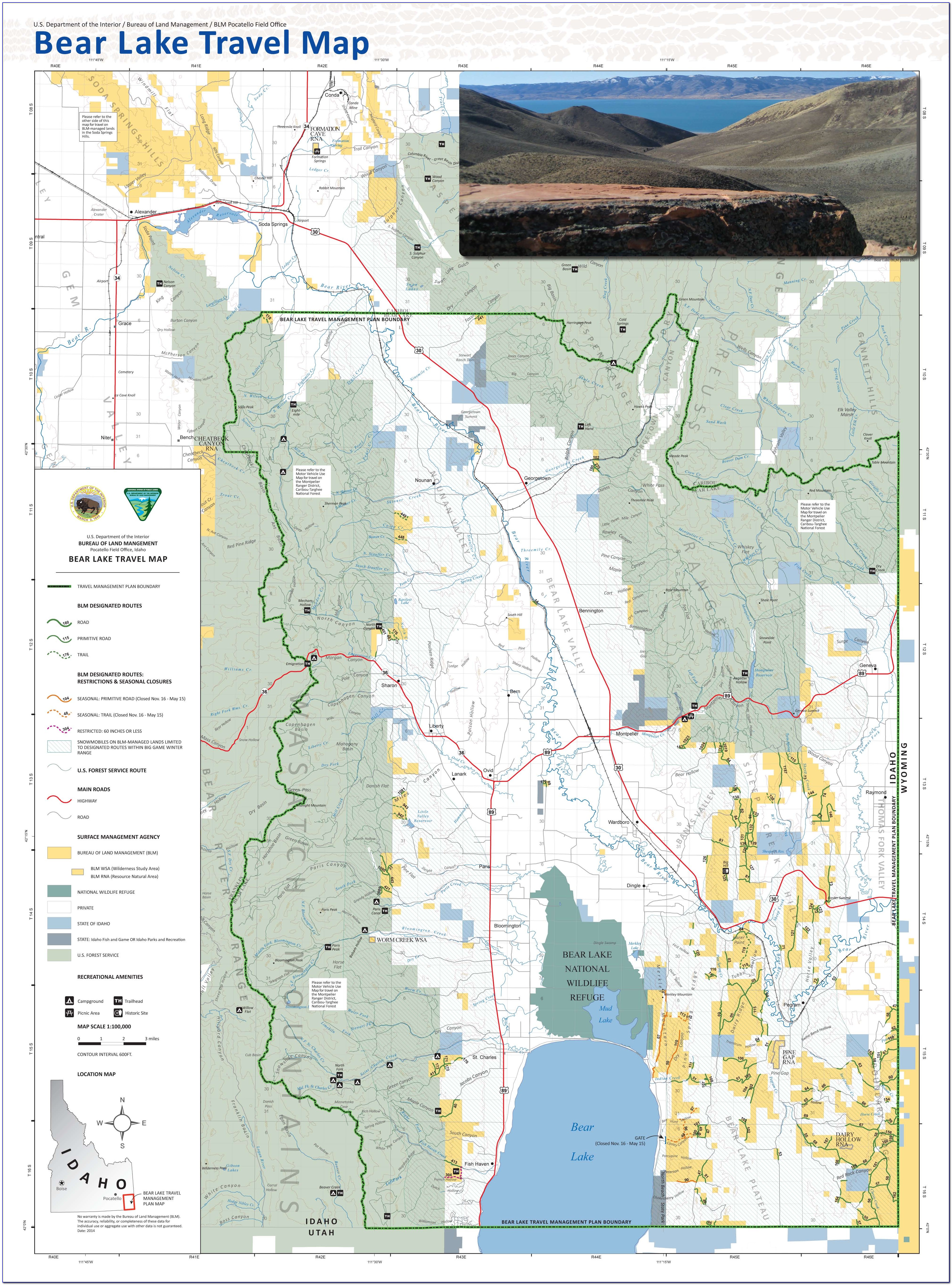Idaho Centennial Trail Map Pdf