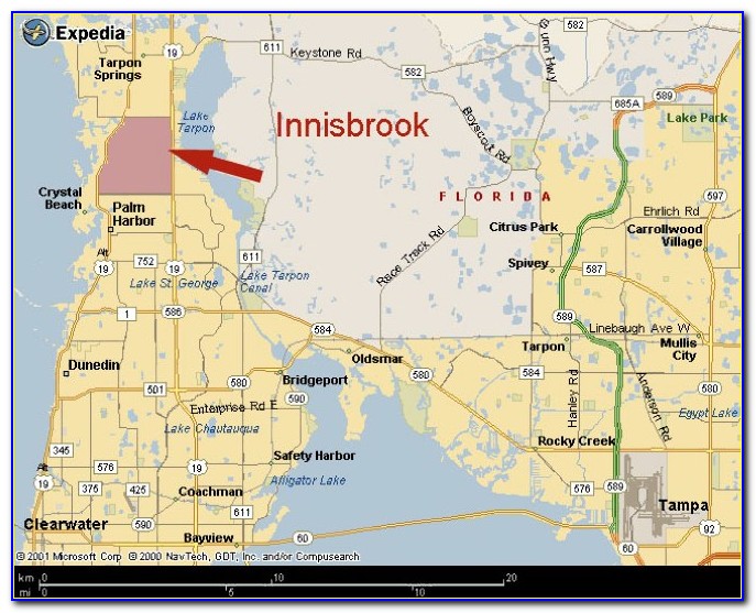 Innisbrook Resort Florida Map