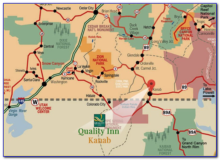 Kanab Utah Trail Maps