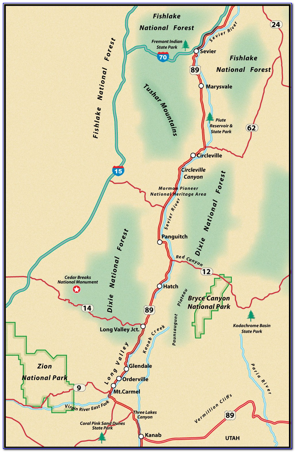 Kanab Utah Zoning Map