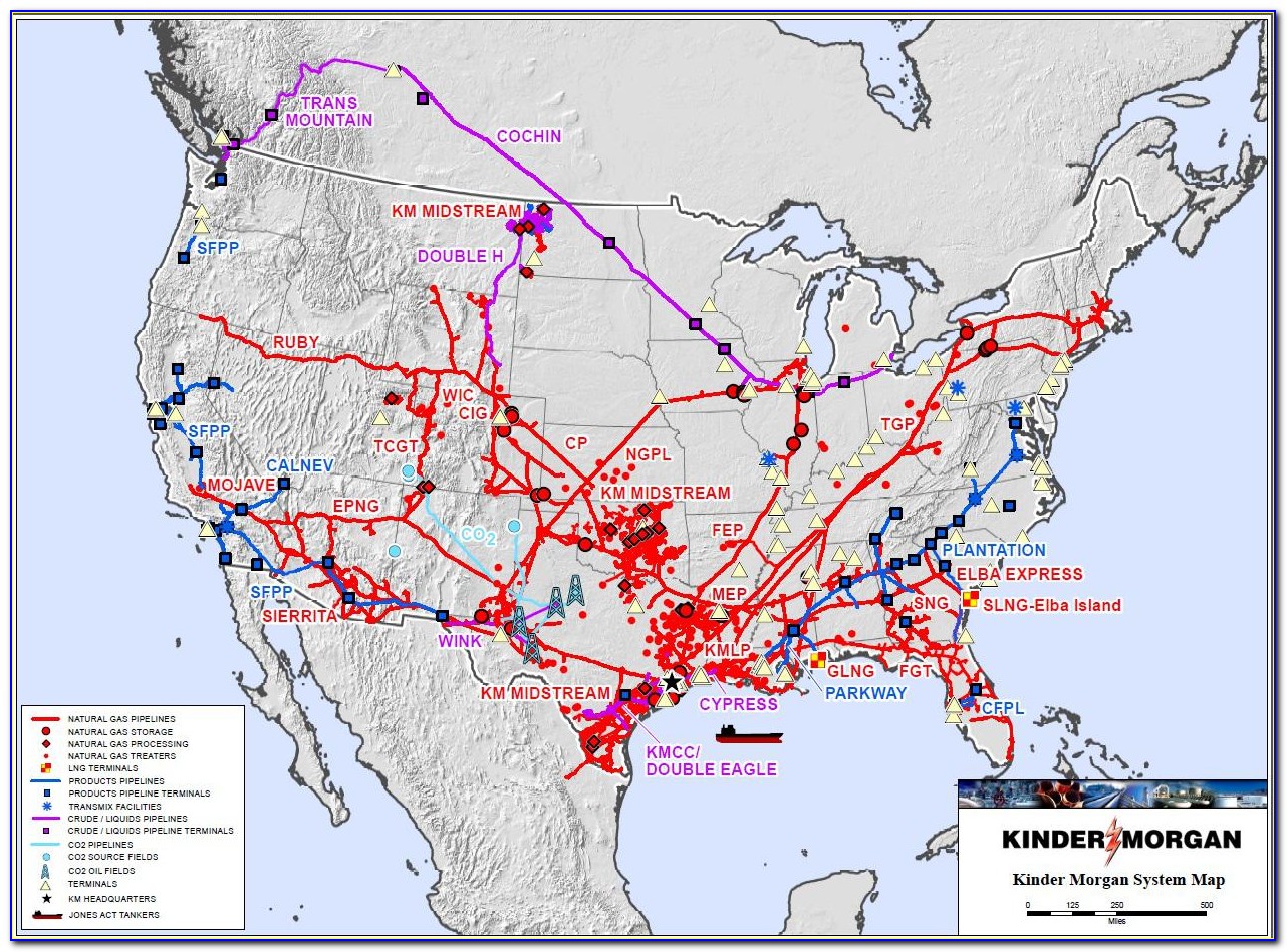 Kinder Morgan Pipeline Map Texas Hill Country