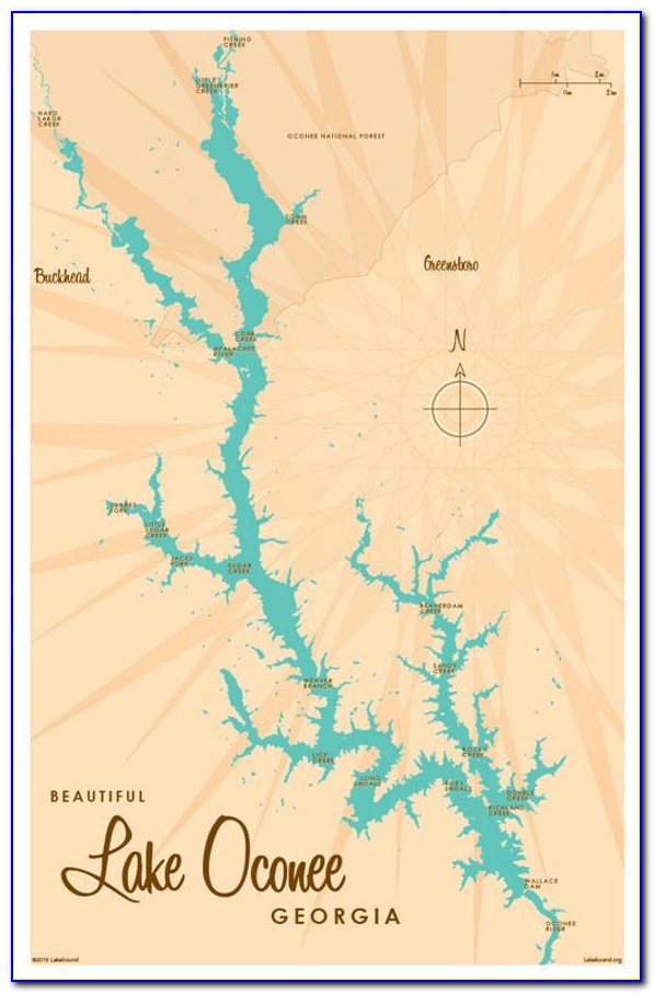 Koa Lake Oconee Map