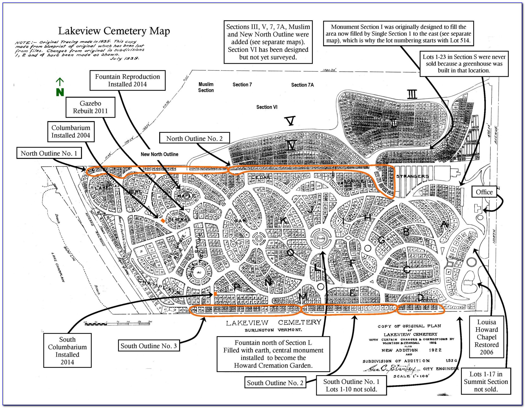 Lakeview Cemetery Map Cinnaminson Nj