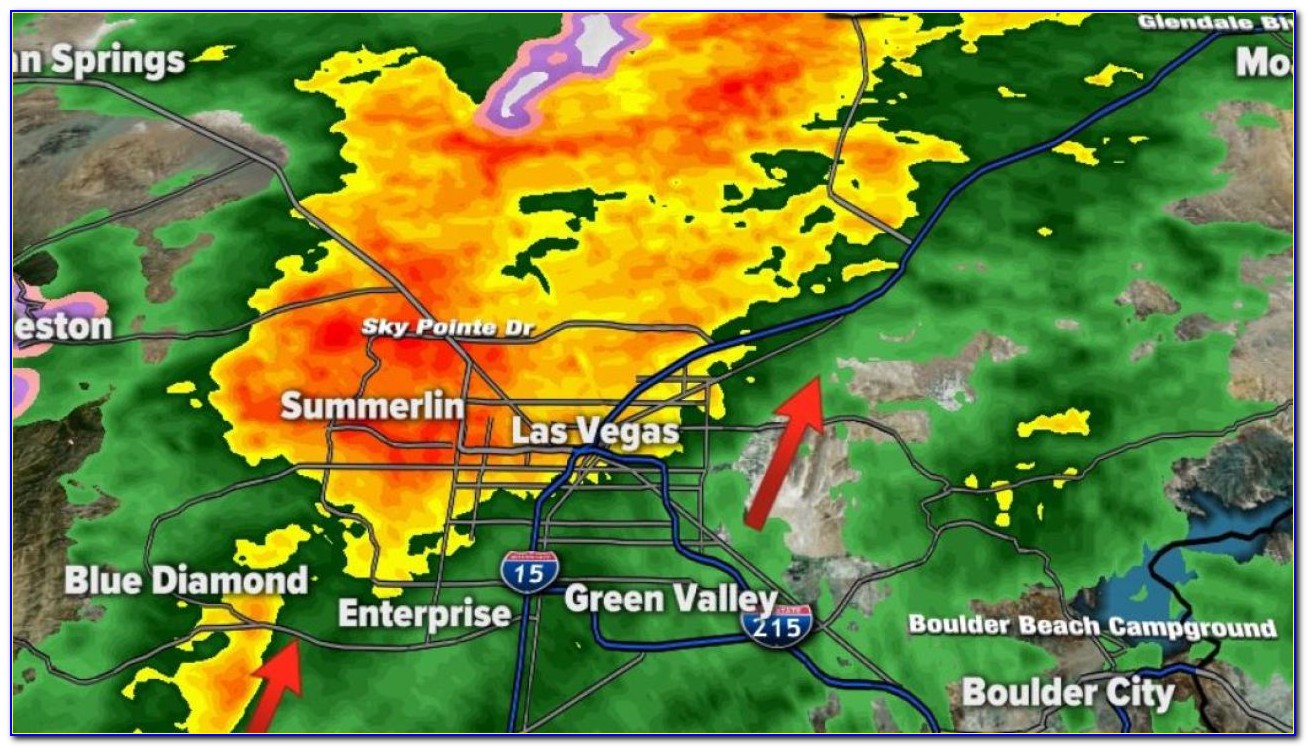 Las Vegas Weather Map Today