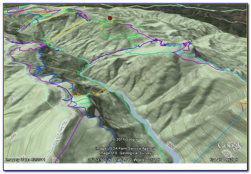 Linville Gorge Loop Trail Map
