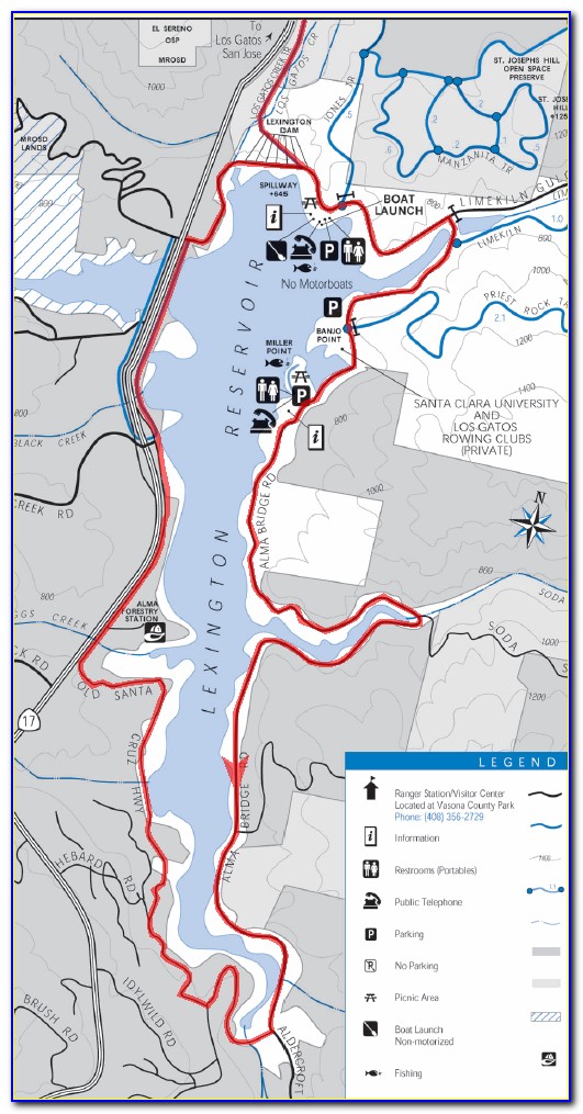 Los Gatos Creek Trail Map Pdf