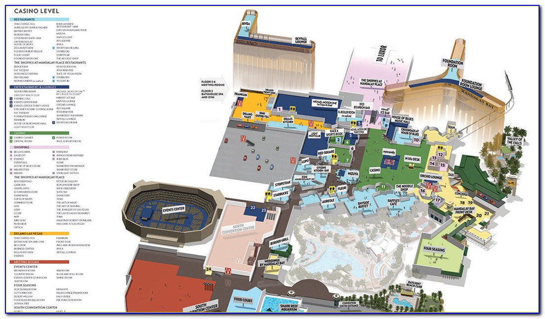 Mandalay Bay Convention Center Map