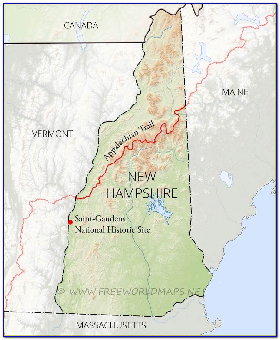 Map Of Adirondack Campgrounds