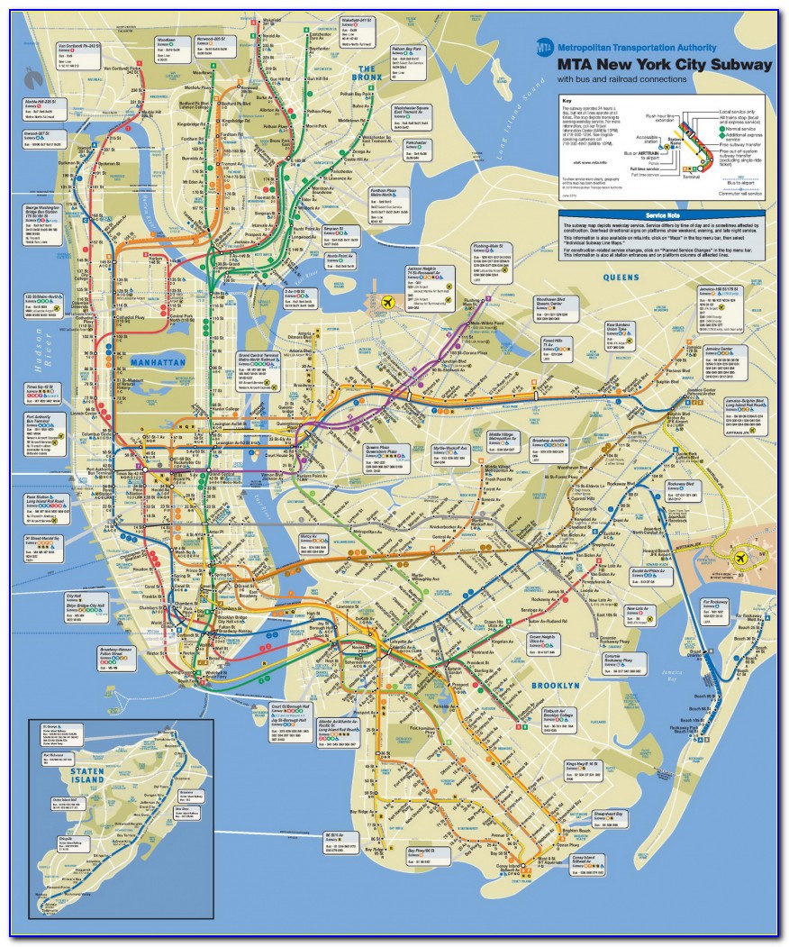 Map Of Free Meals Nyc