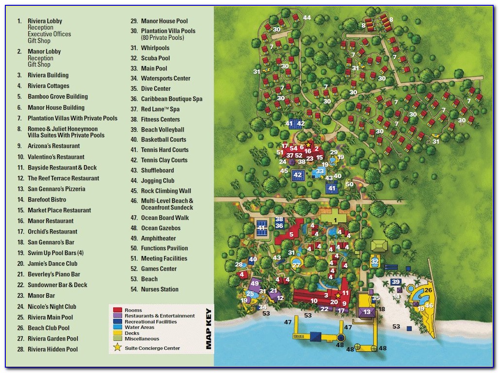 Map Of Sandals Resorts In Bahamas