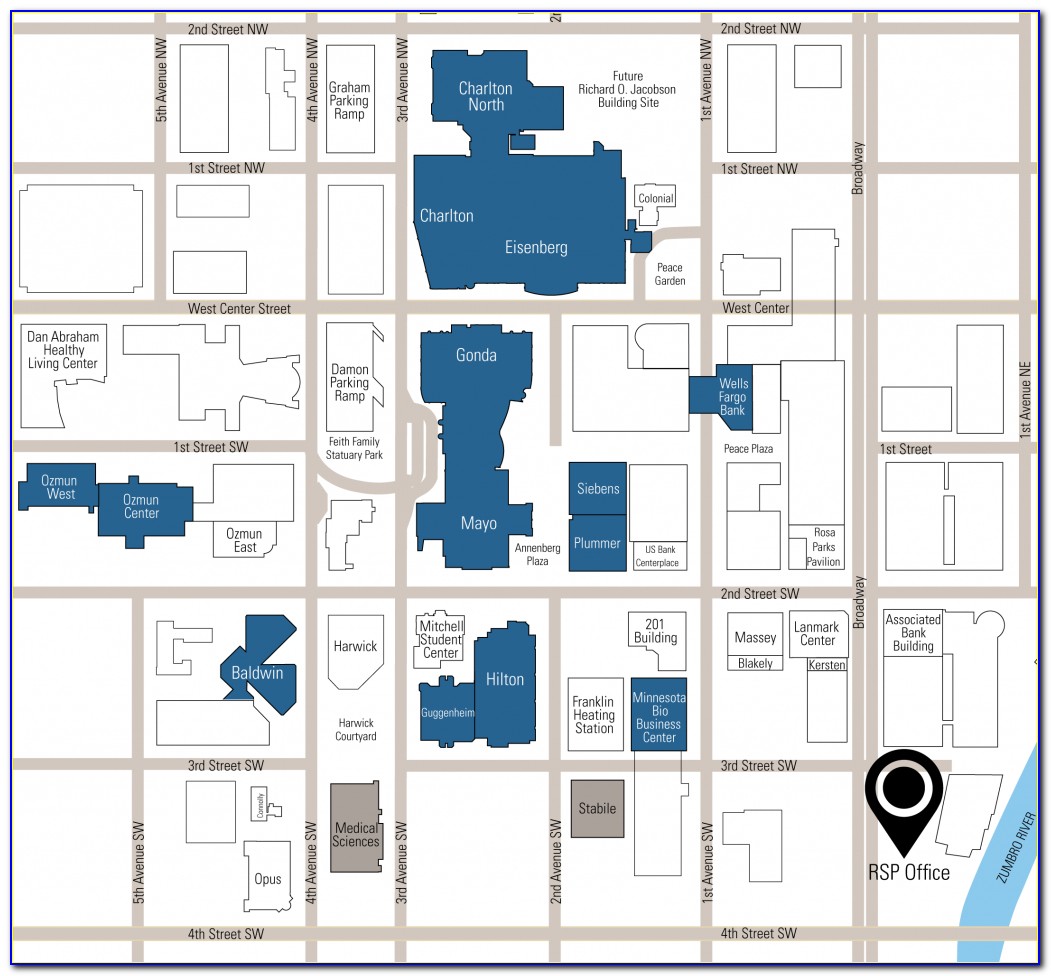 Mayo Clinic Jacksonville Map Of Campus