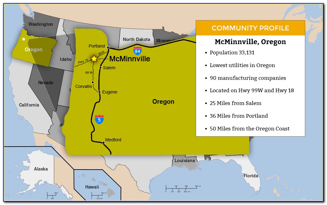 Mcminnville Oregon Google Maps