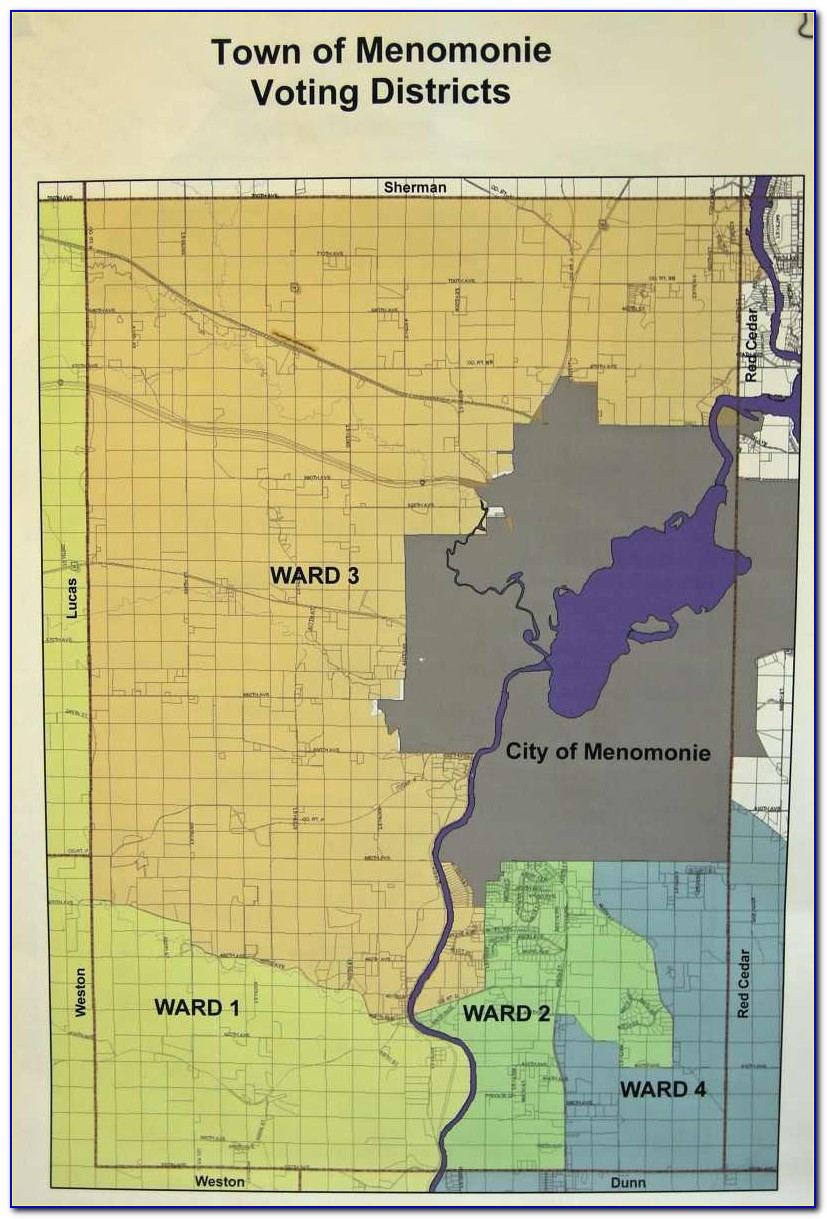 Menomonie Wi City Limits Map