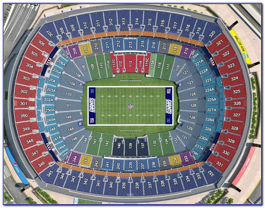 Metlife Stadium Seating Chart Interactive
