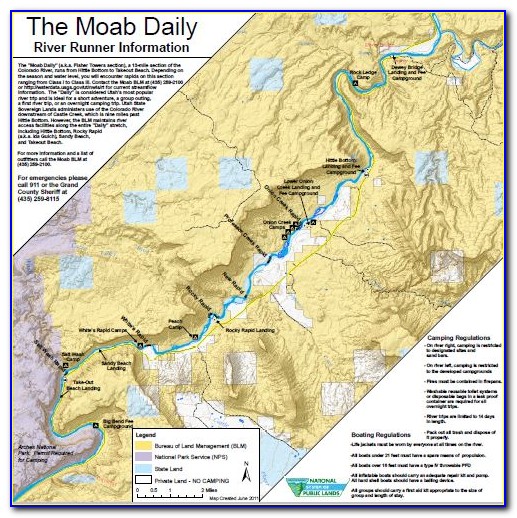 Moab Trail Map Book