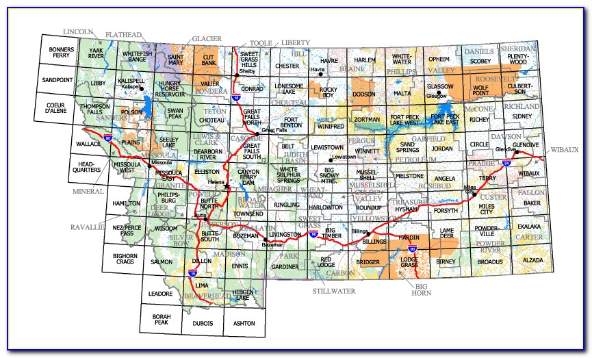 Montana Public Land Maps